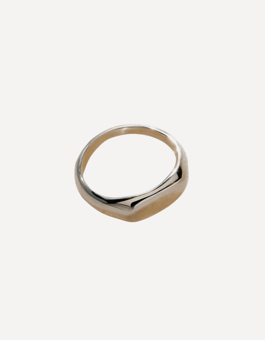 Signet Ring, Silver - Naomi Lewis - Beside The Wave