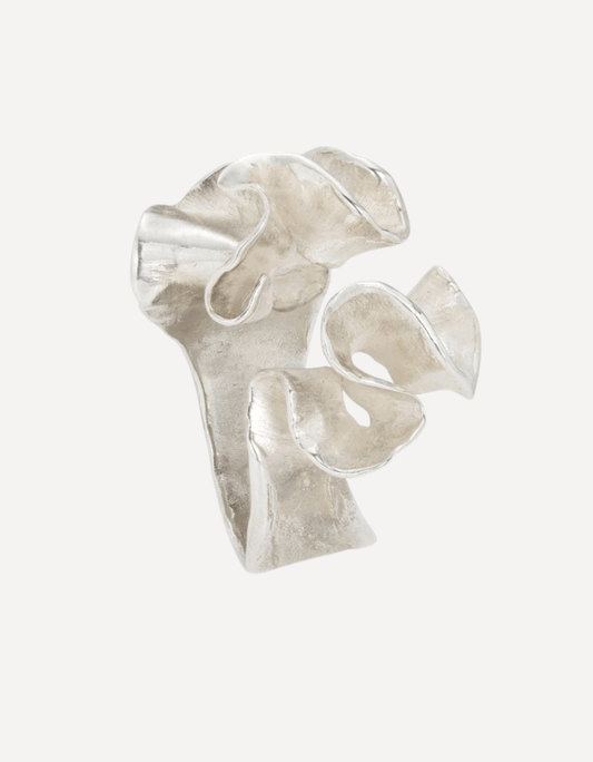 Silver Kelp Ring - Emily Nixon - Beside The Wave