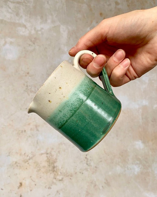 Small Jug (Misty Lagoon) - Emily Doran - Beside The Wave