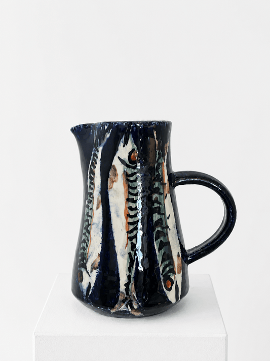 Small Mackerel Jug-Paul Jackson-Beside The Wave