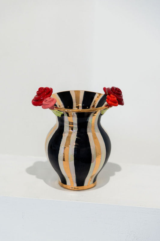 Small Stubby Vase (Rose) - Mary - Rose Young - Beside The Wave