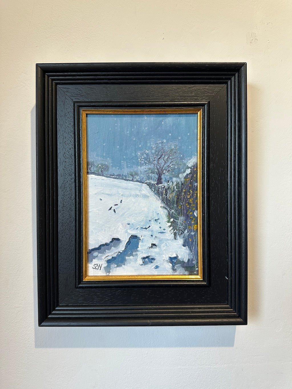 Snow, Crows and Gorse - Sarah Wimperis - Beside The Wave