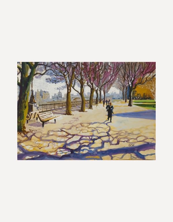 Southbank Shadows - Sarah Wimperis - Beside The Wave