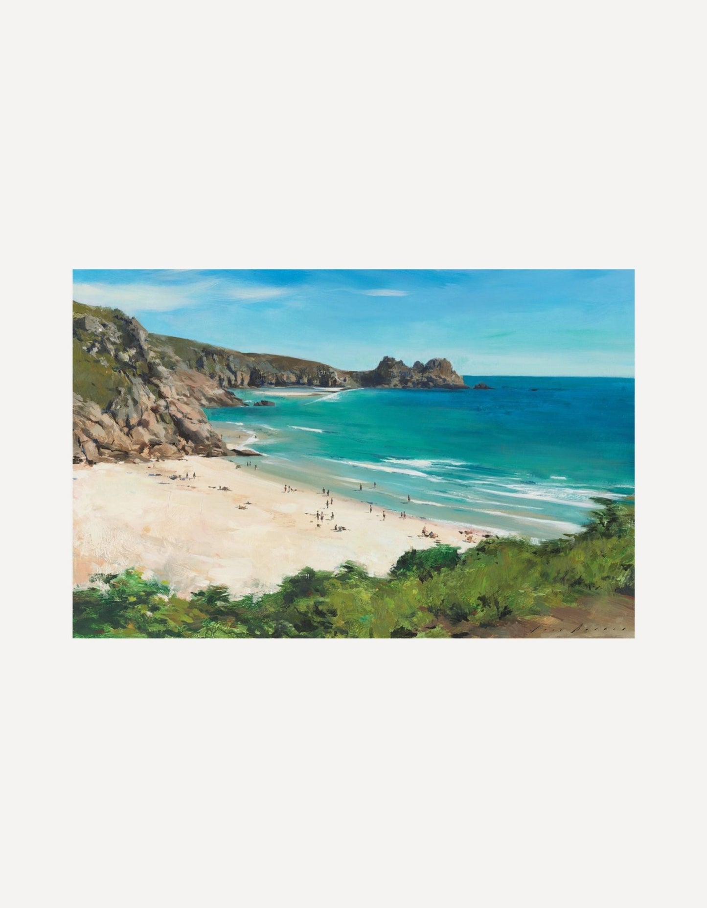 Special Memories at Porthcurno - Jon Doran - Beside The Wave