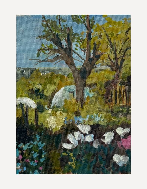 Spring Allotment-Nancy Crewe-Beside The Wave