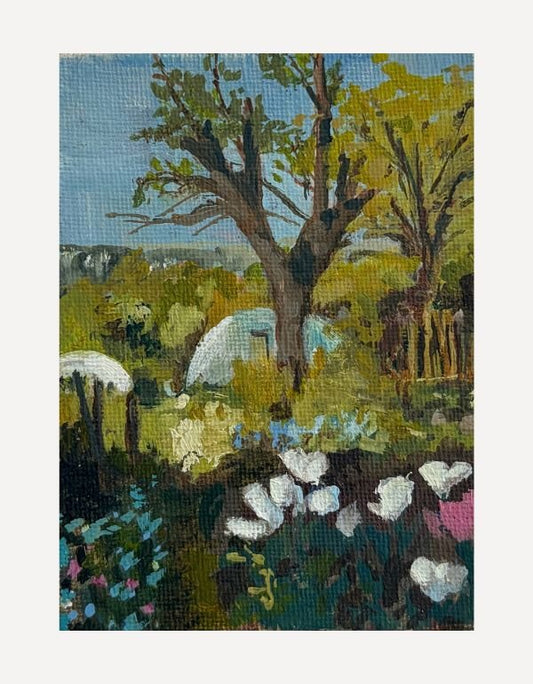 Spring Allotment-Nancy Crewe-Beside The Wave