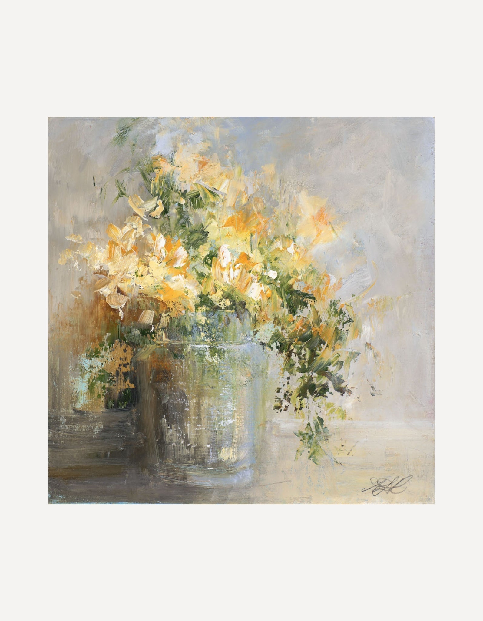 Spring Daffodils from the Studio Garden - Amanda Hoskin - Beside The Wave