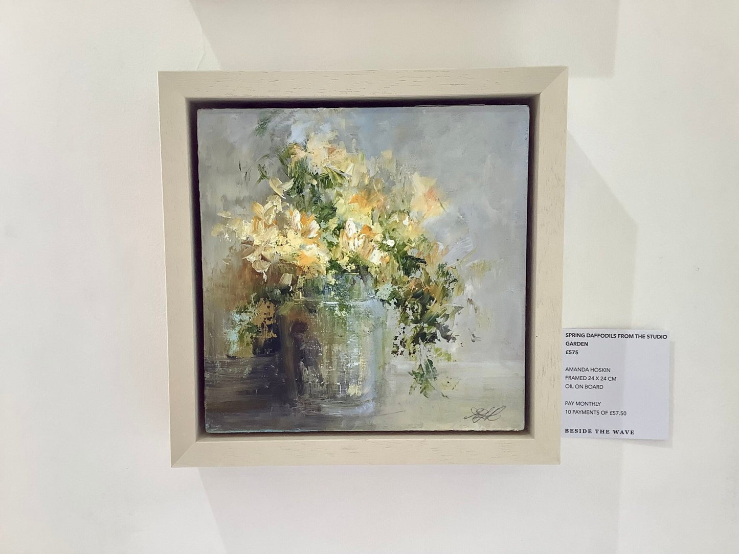 Spring Daffodils from the Studio Garden - Amanda Hoskin - Beside The Wave