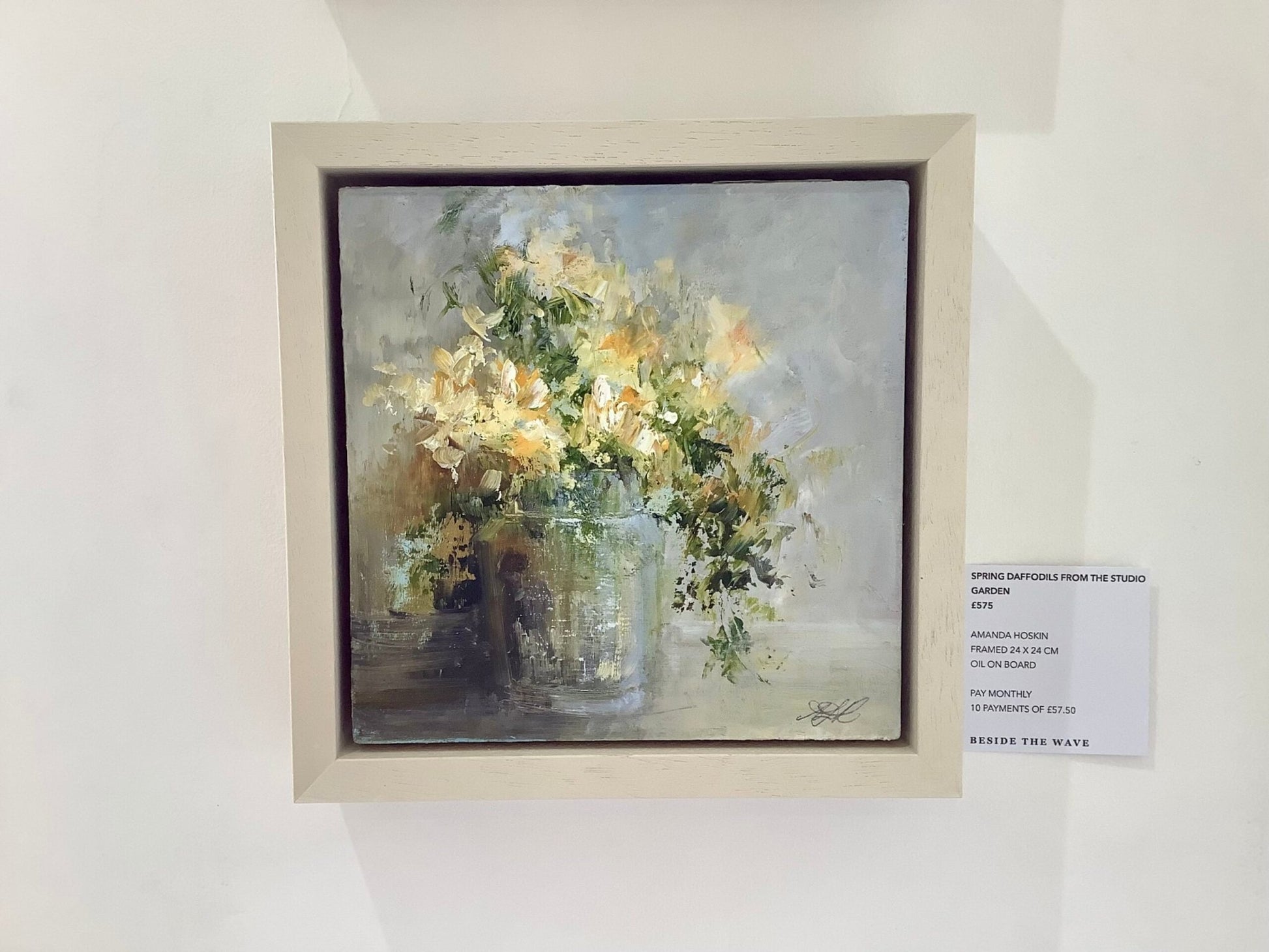Spring Daffodils from the Studio Garden - Amanda Hoskin - Beside The Wave