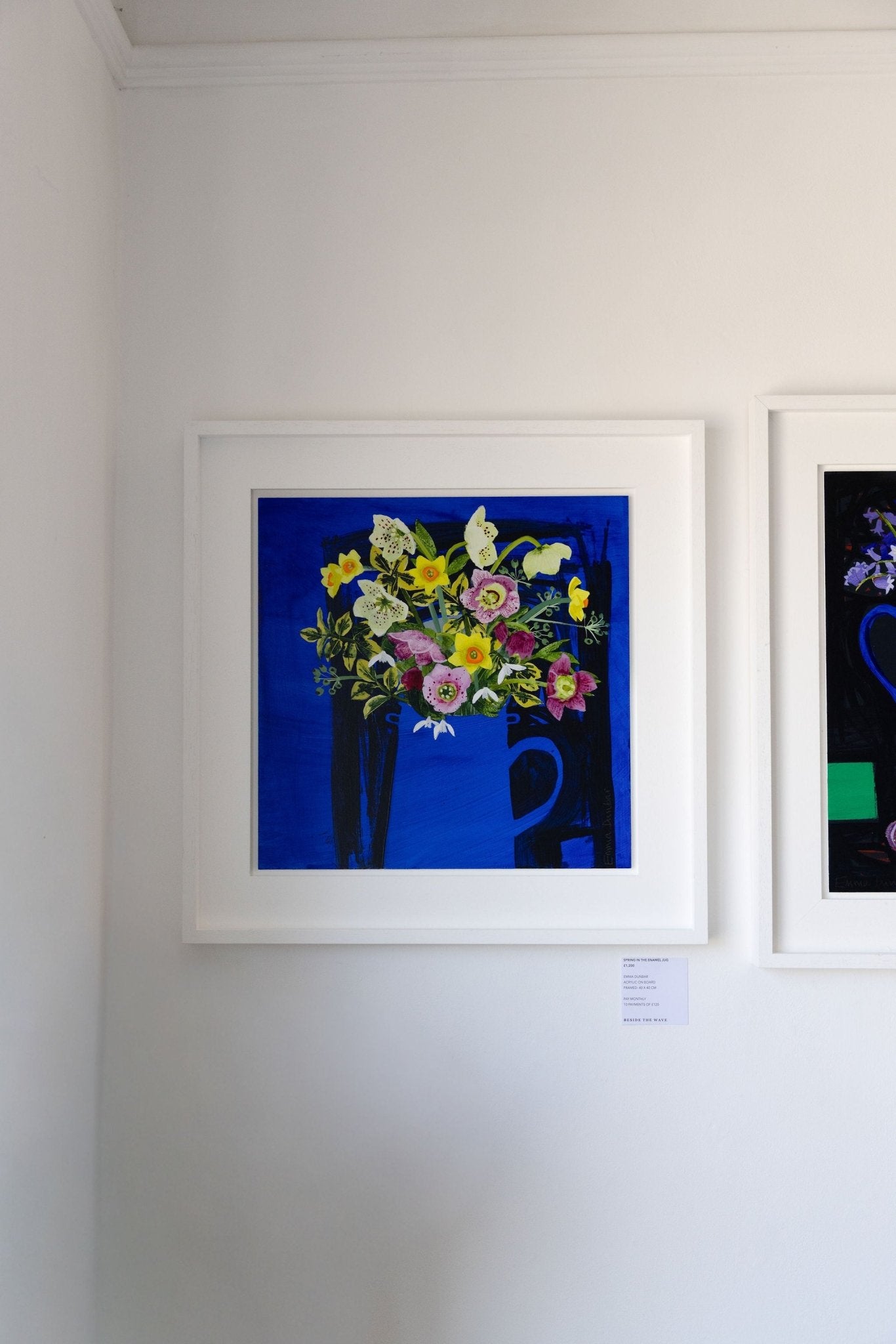 Spring in the Enamel Jug - Emma Dunbar - Beside The Wave