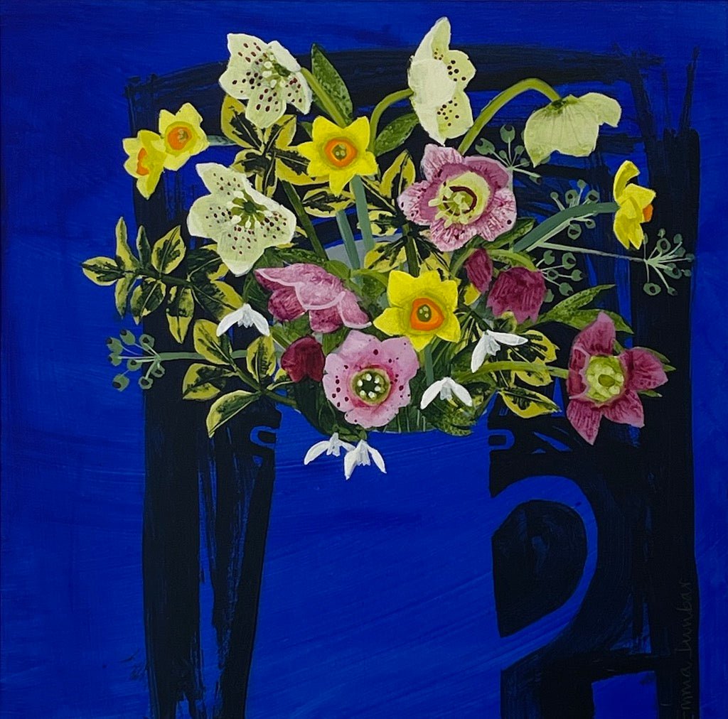 Spring in the Enamel Jug - Emma Dunbar - Beside The Wave