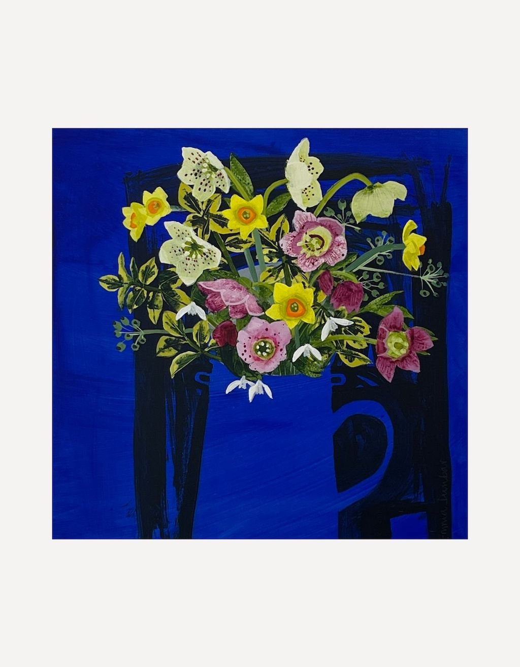 Spring in the Enamel Jug - Emma Dunbar - Beside The Wave