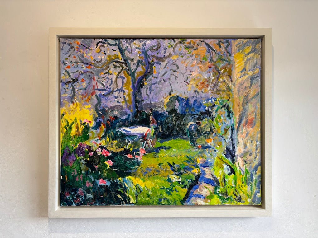 Spring Sunshine in a Cornish Garden - Andrew Tozer - Beside The Wave