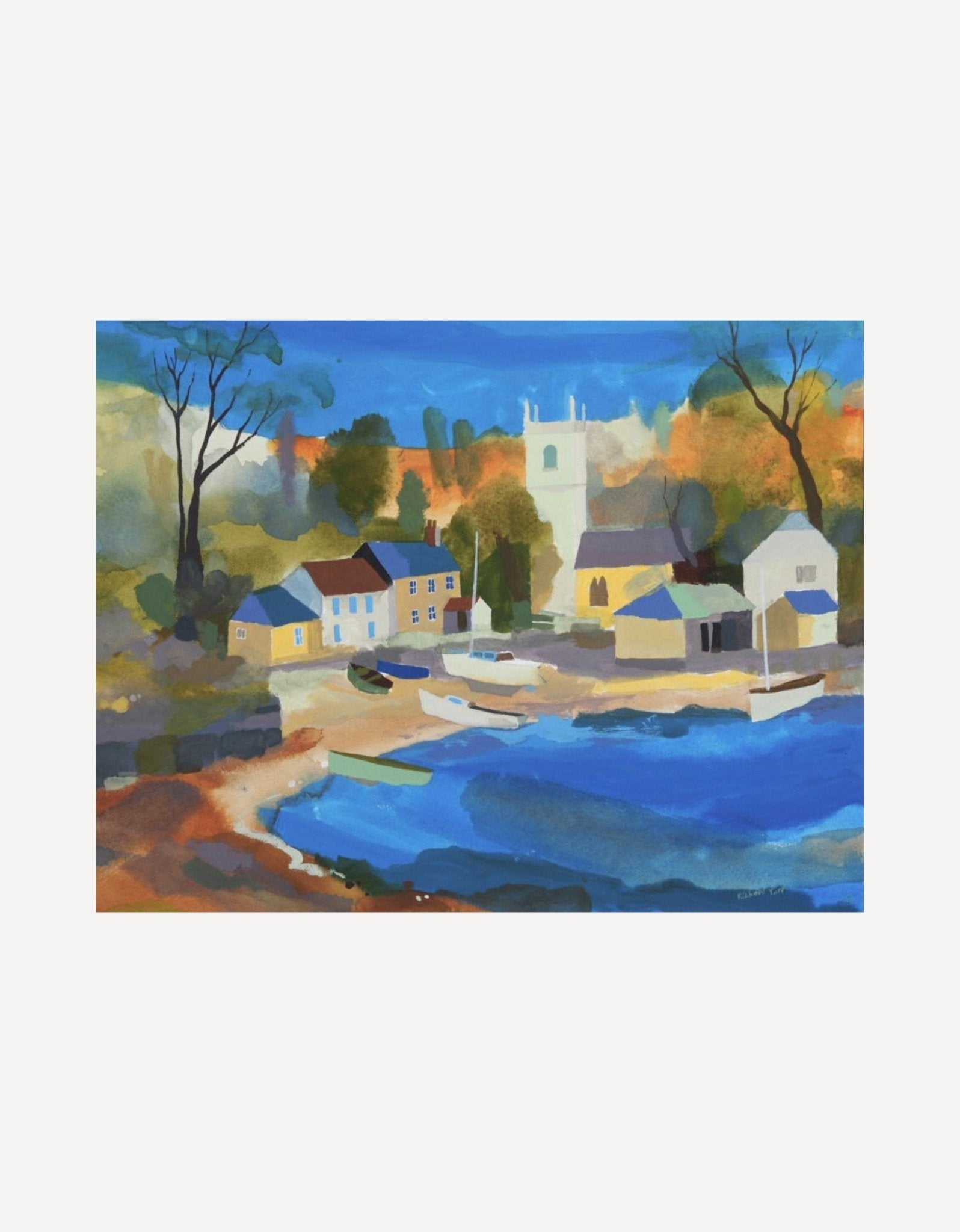 St. Anthony Church in the Sunshine - Richard Tuff - Beside The Wave