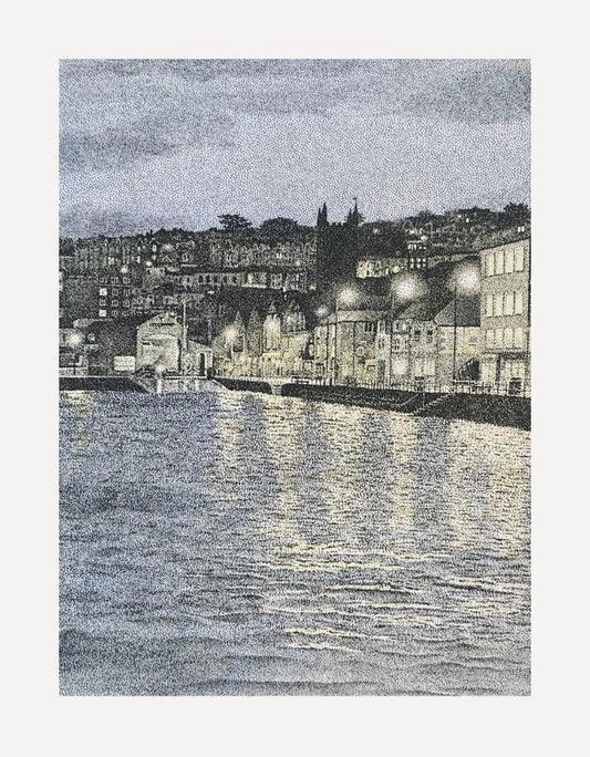St Ives Dusk-Alex Haxton-Beside The Wave