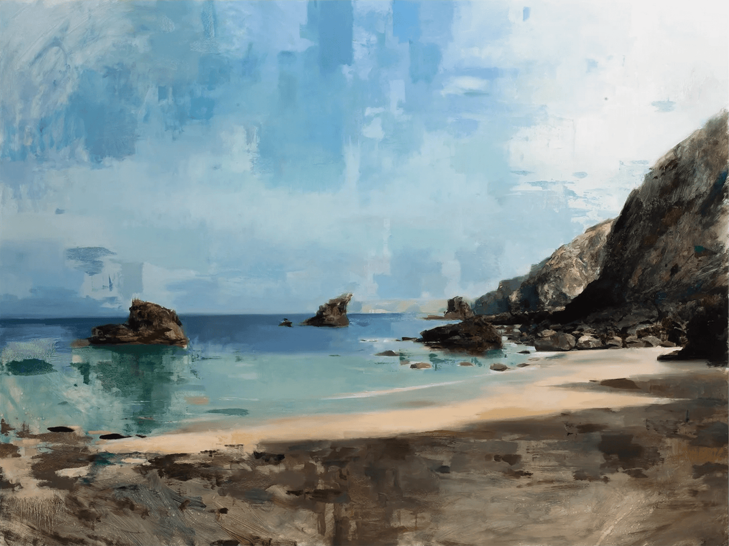 Stacks at Fisherman's Cove-Jon Doran-Beside The Wave