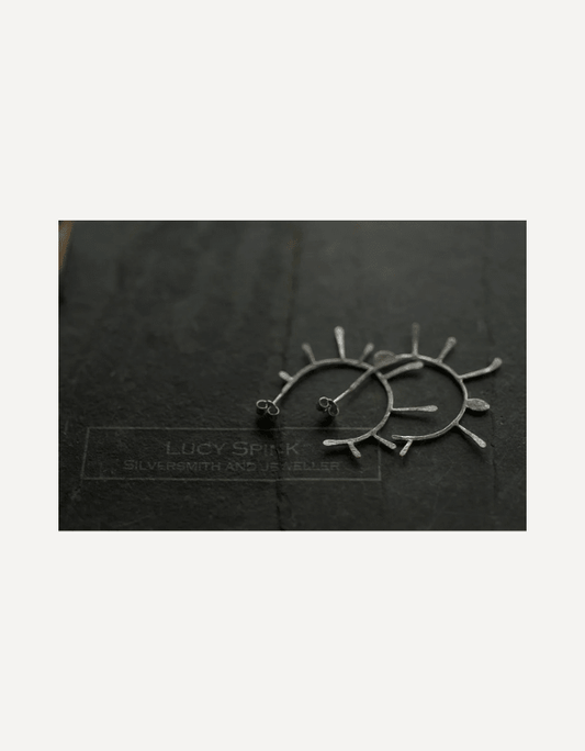 Statement Lichen hoops - Lucy Spink - Beside The Wave