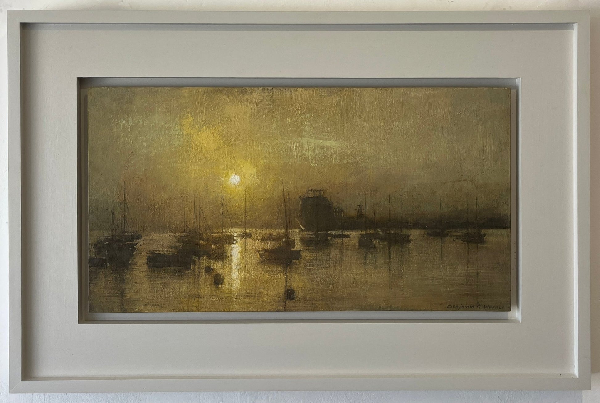 Still Morning, Falmouth Docks I-Benjamin Warner-Beside The Wave