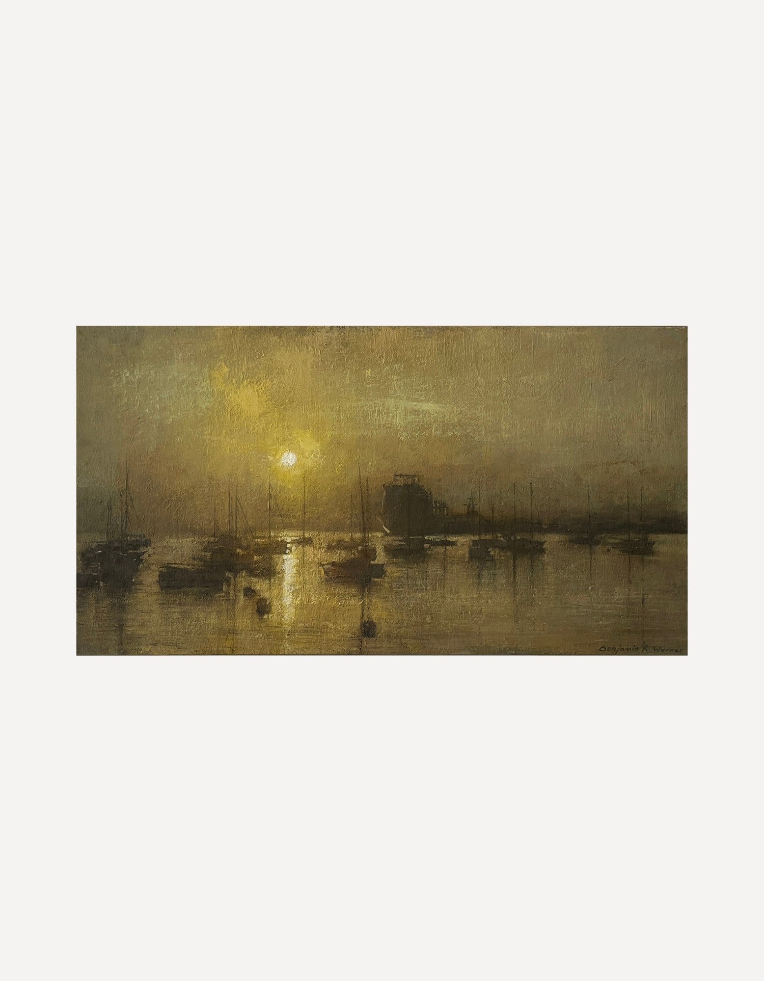 Still Morning, Falmouth Docks I-Benjamin Warner-Beside The Wave