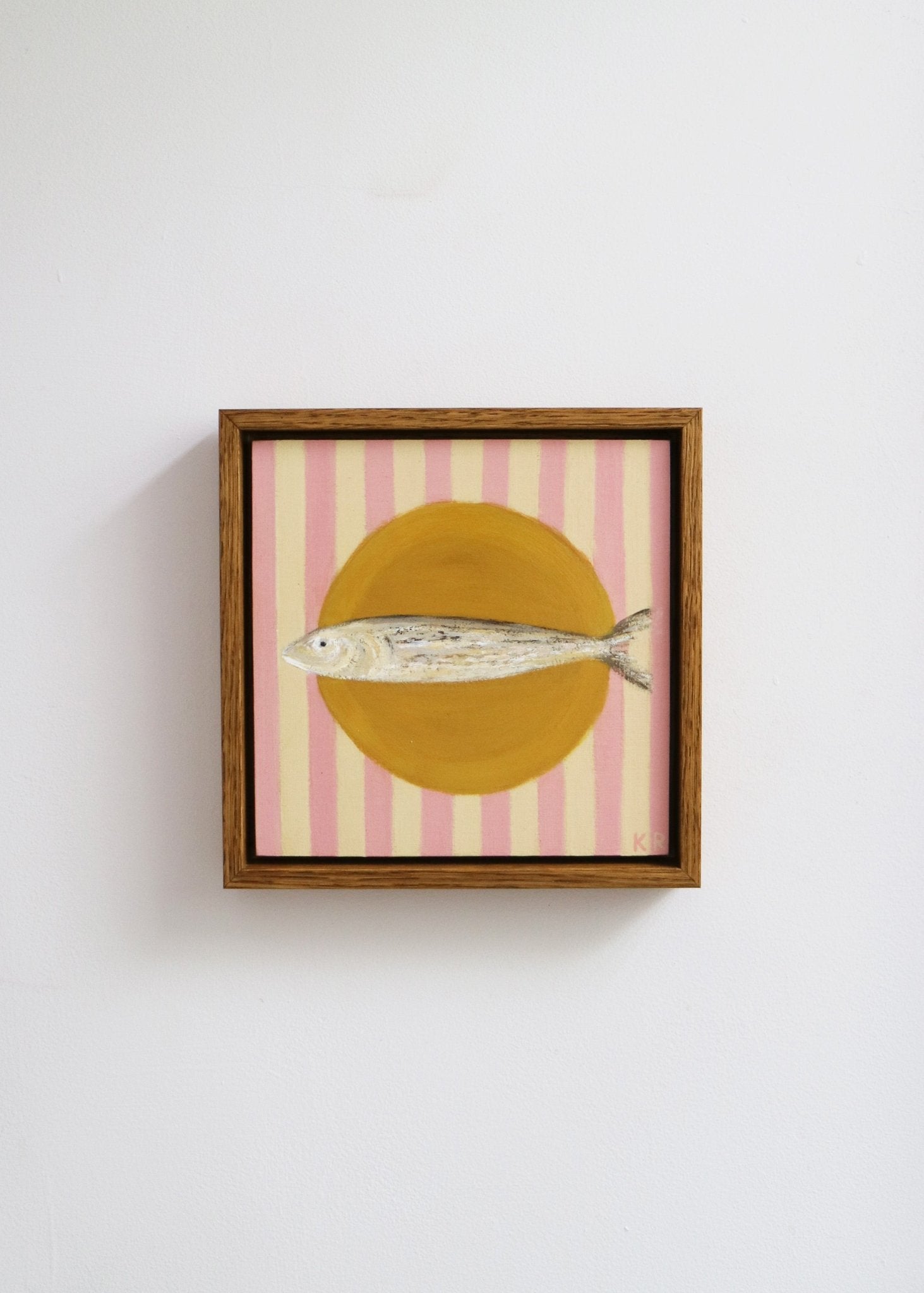 Stripey Sardines II - Katie Roberts - Beside The Wave