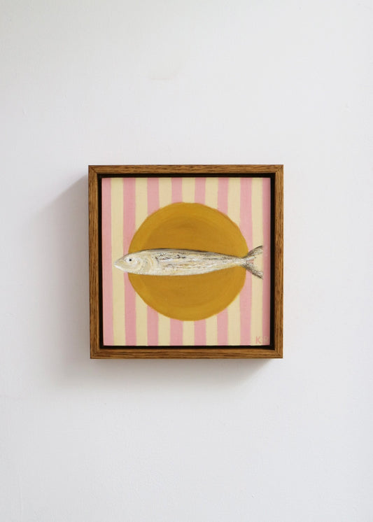 Stripey Sardines II - Katie Roberts - Beside The Wave