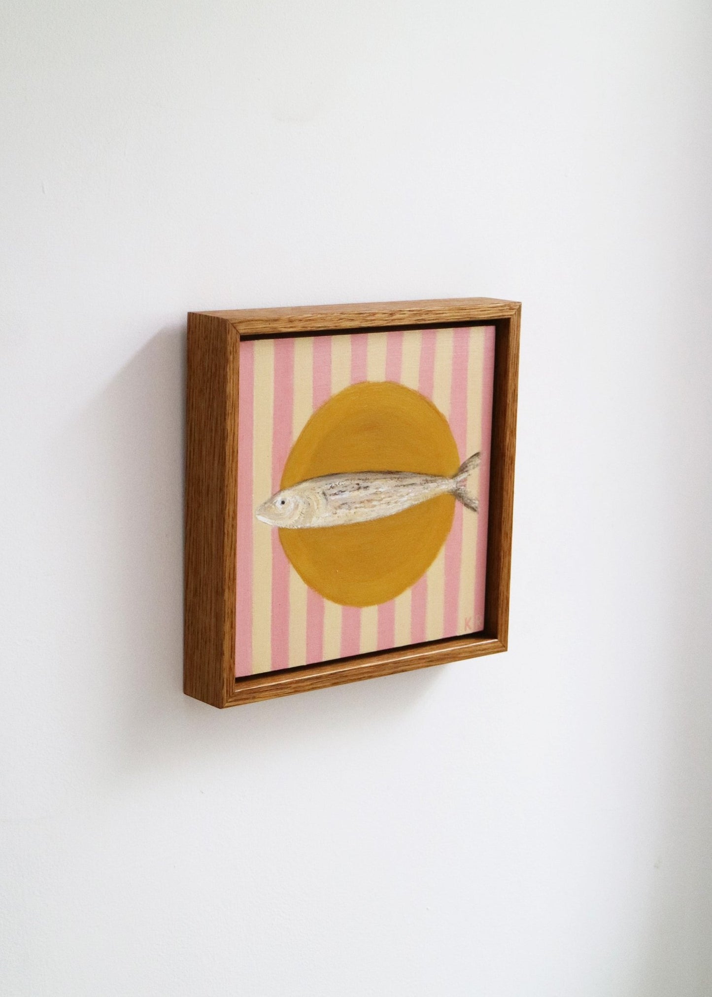 Stripey Sardines II - Katie Roberts - Beside The Wave