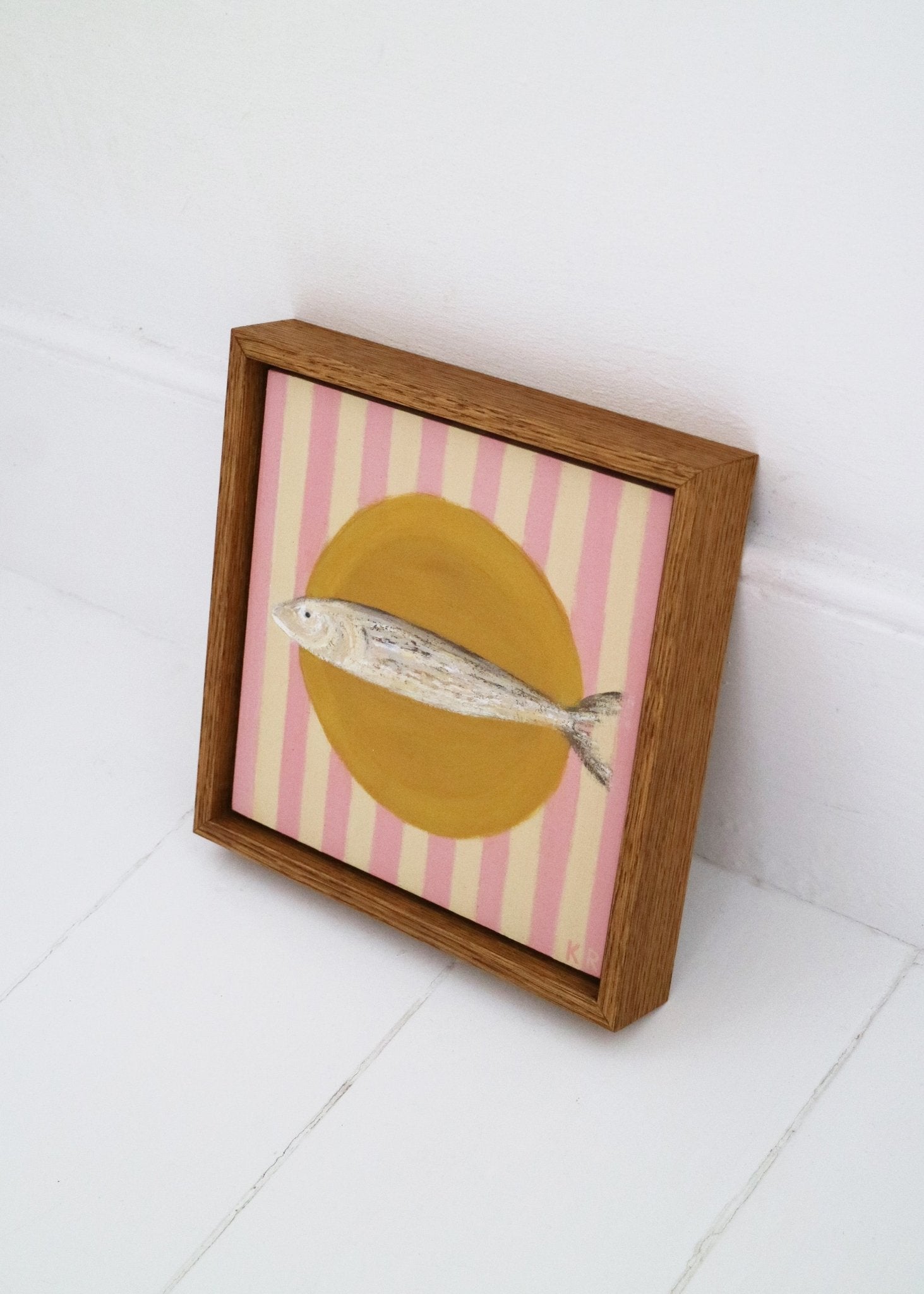 Stripey Sardines II - Katie Roberts - Beside The Wave