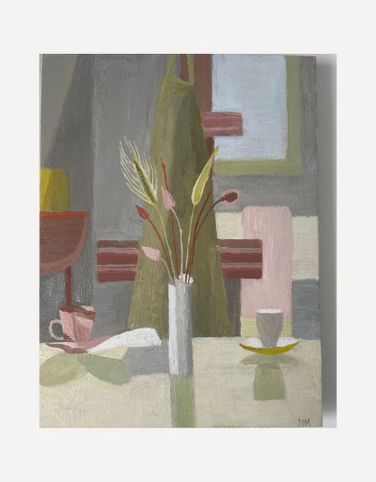Study for Composition with Grasses - Mary Mabbutt - Beside The Wave