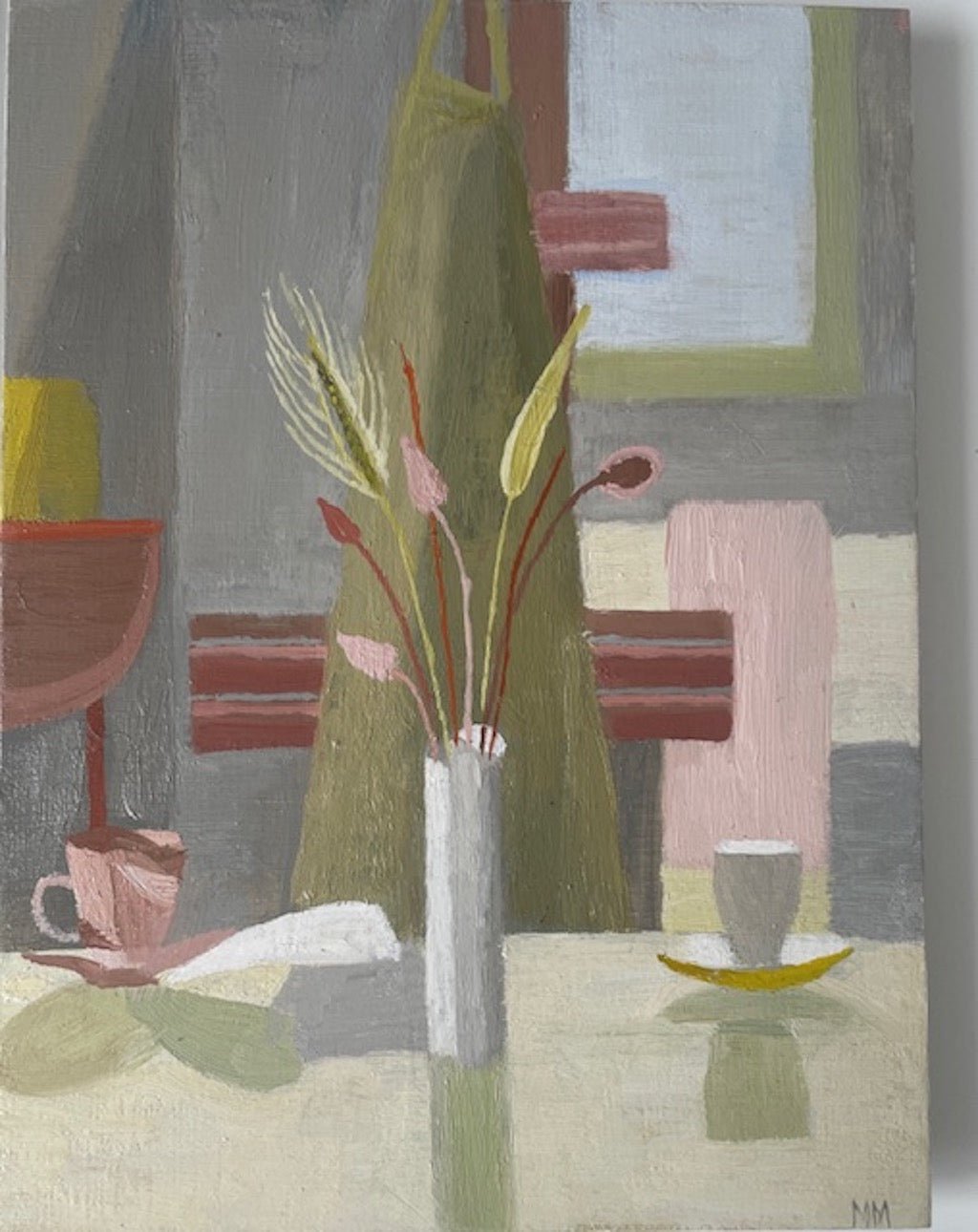 Study for Composition with Grasses - Mary Mabbutt - Beside The Wave