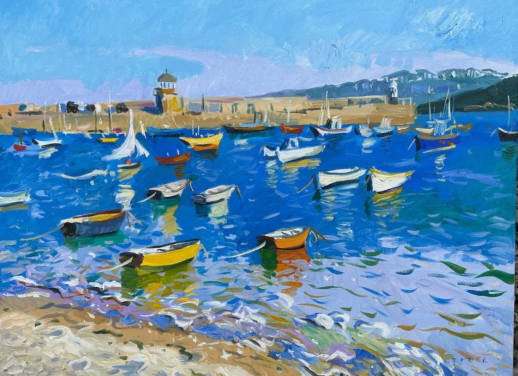 Summer Afternoon at St. Ives - Andrew Tozer - Beside The Wave