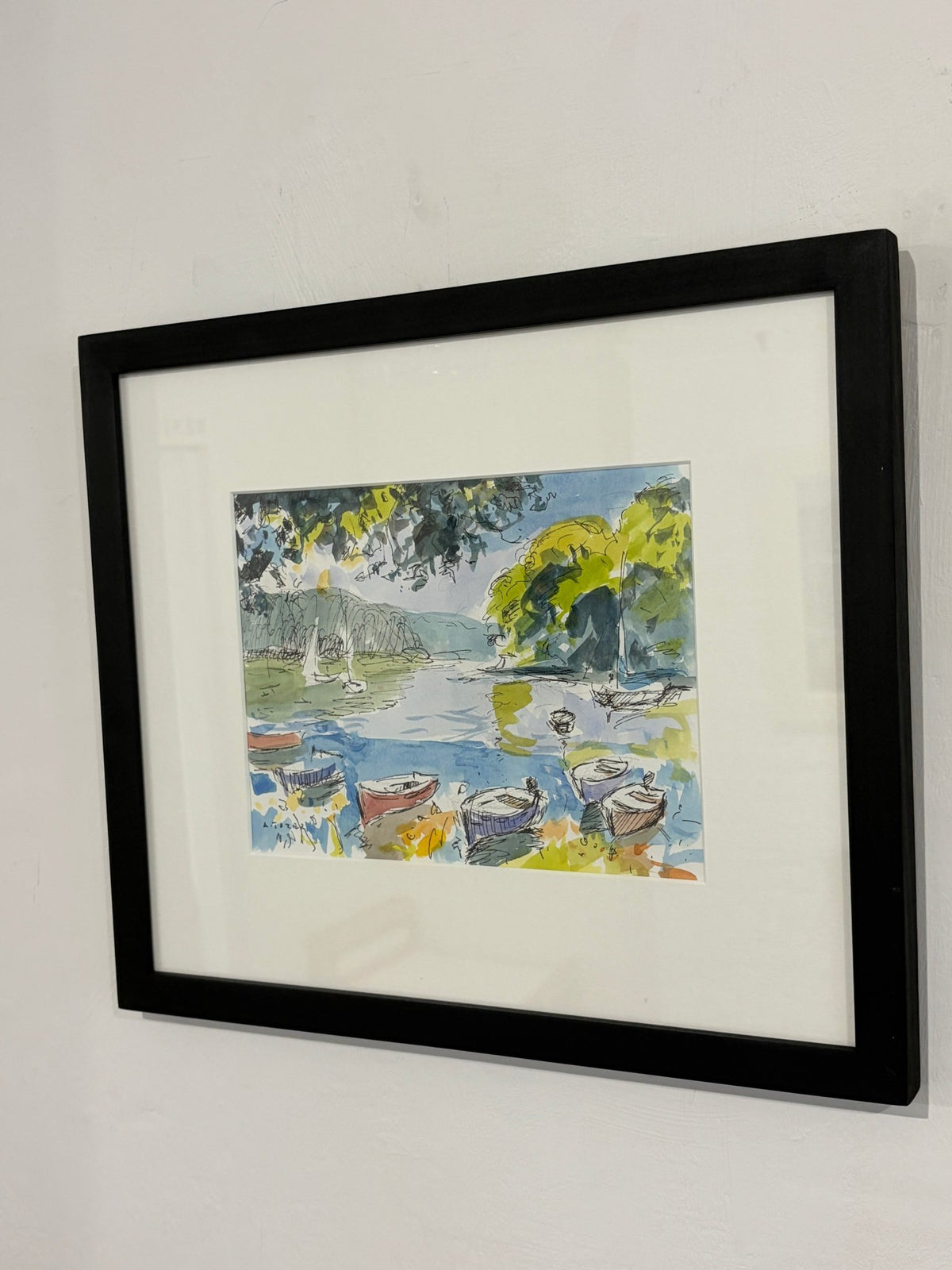 Summer at Port Navas-Andrew Tozer-Beside The Wave