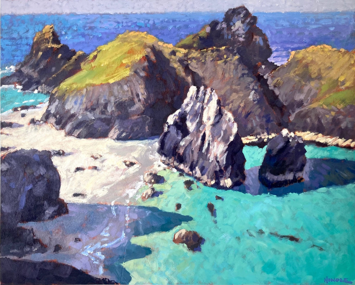 Summer colours, Kynance cove-Mike Hindle-Beside The Wave