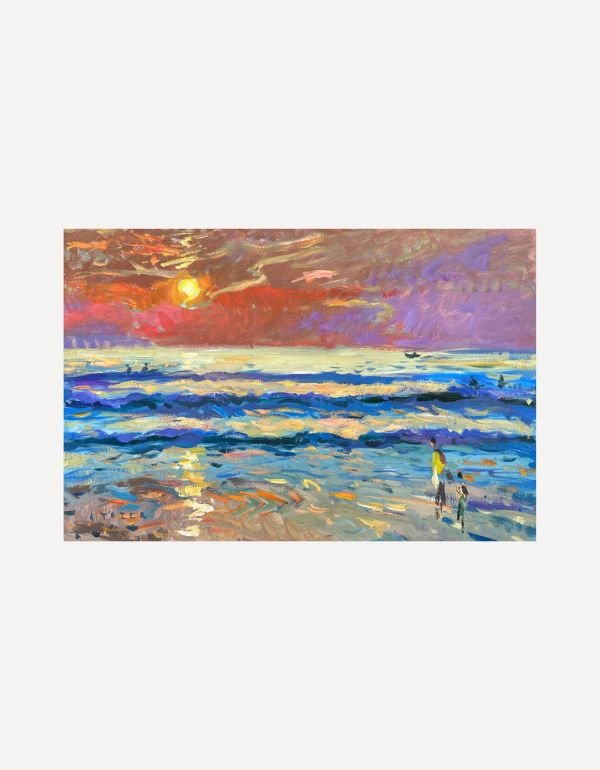 Summer Evening at Gwithian - Andrew Tozer - Beside The Wave