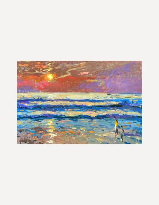 Summer Evening at Gwithian - Andrew Tozer - Beside The Wave