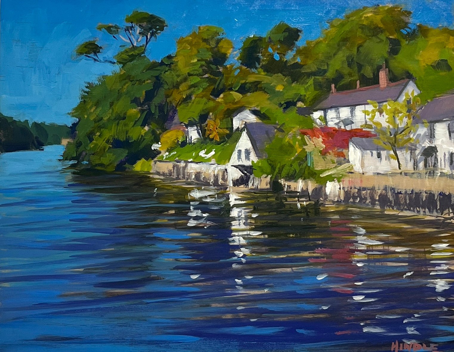 Summer, Helford - Mike Hindle - Beside The Wave