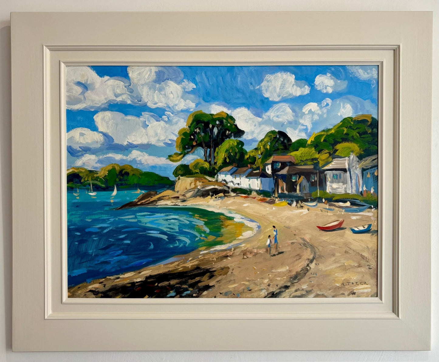 Summer Joy, Helford Passage-Andrew Tozer-Beside The Wave