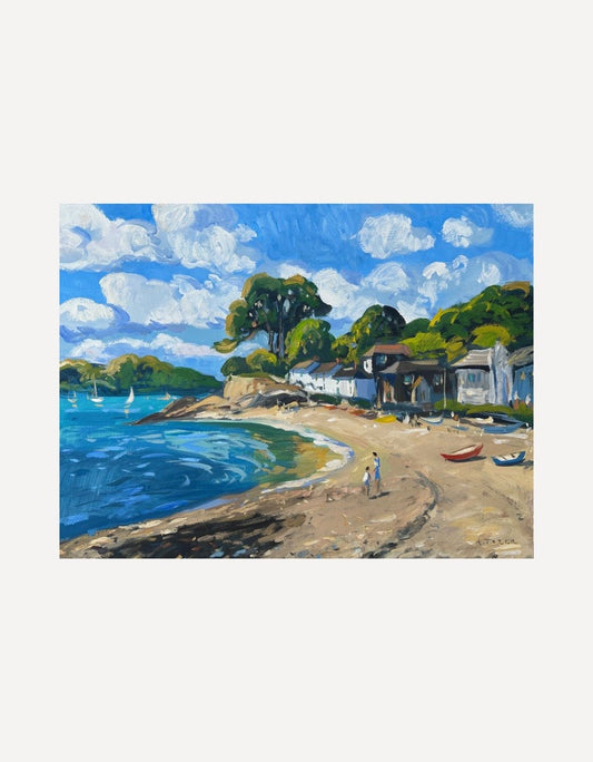 Summer Joy, Helford Passage-Andrew Tozer-Beside The Wave