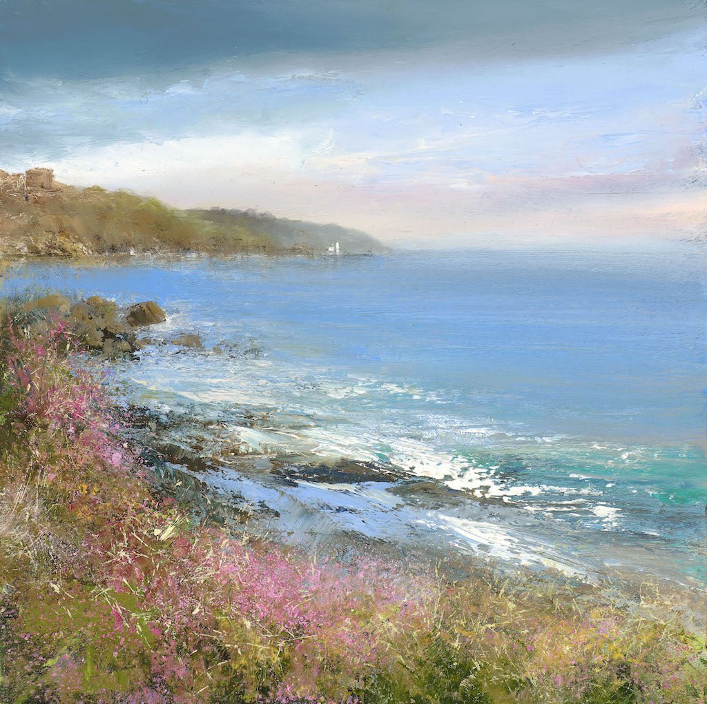Summer light Falmouth Bay - Amanda Hoskin - Beside The Wave