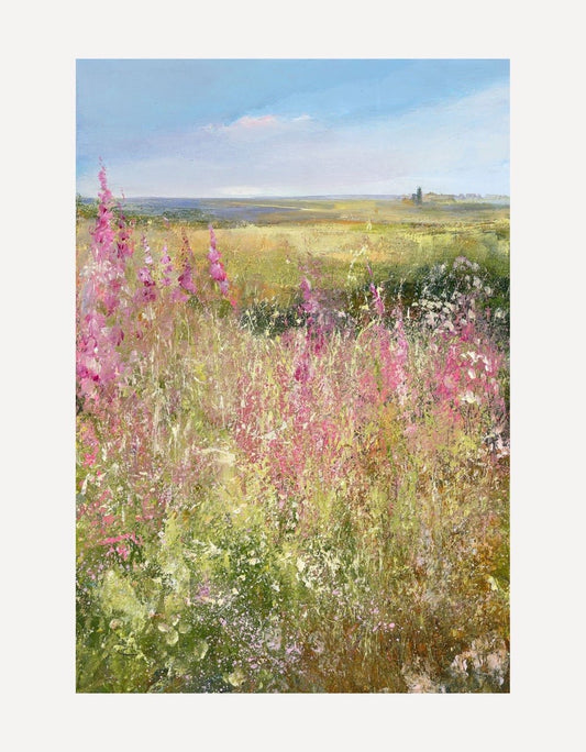 Summer of Foxgloves-Amanda Hoskin-Beside The Wave