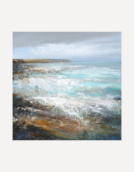 Summer Seas Falmouth Bay - Amanda Hoskin - Beside The Wave