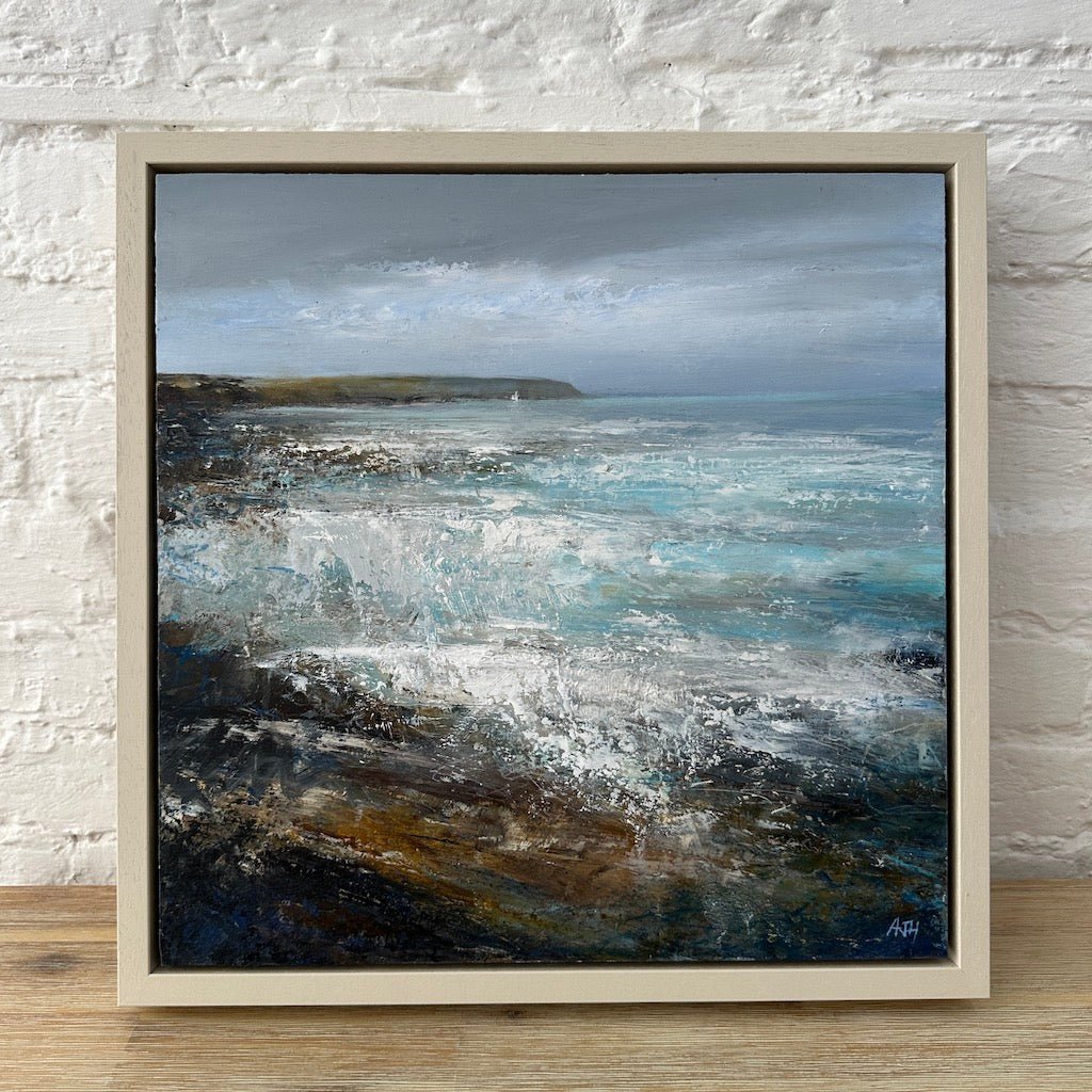 Summer Seas Falmouth Bay - Amanda Hoskin - Beside The Wave