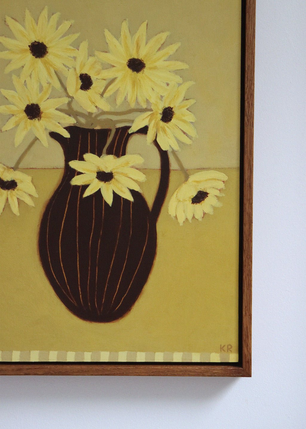Sunflower Jug - Katie Roberts - Beside The Wave