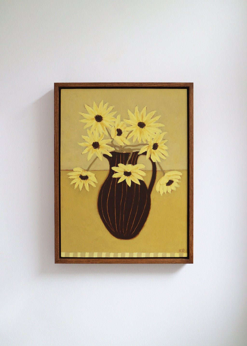 Sunflower Jug - Katie Roberts - Beside The Wave