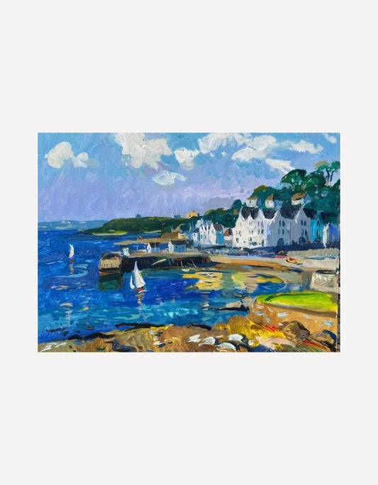 Sunny Sailing at St Mawes - Andrew Tozer - Beside The Wave