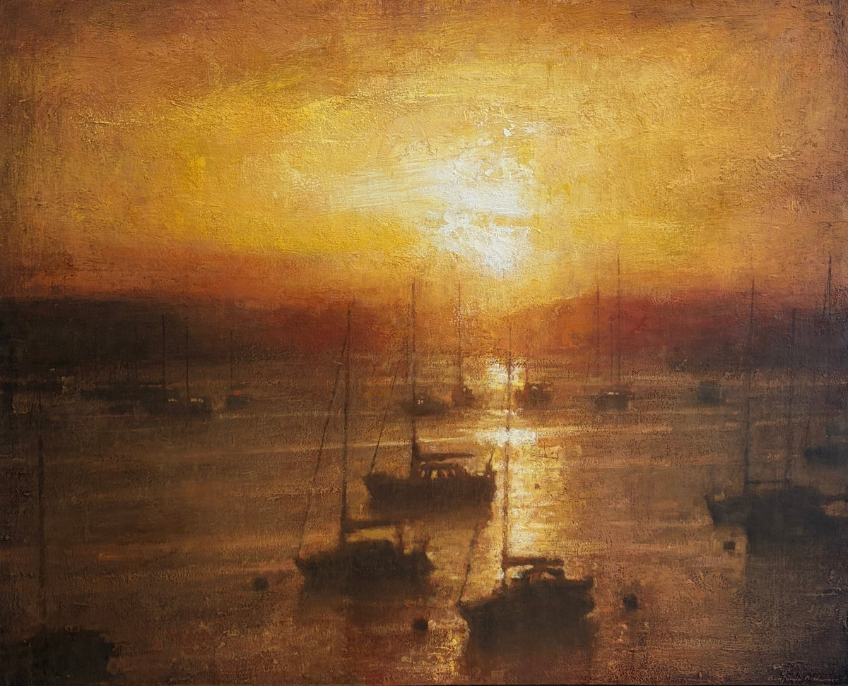 Sunrise, Carrick Roads-Benjamin Warner-Beside The Wave