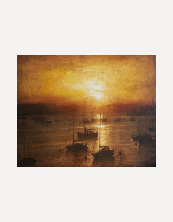 Sunrise, Carrick Roads-Benjamin Warner-Beside The Wave