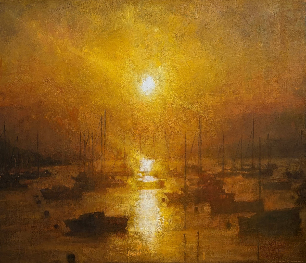 Sunrise, Falmouth-Benjamin Warner-Beside The Wave