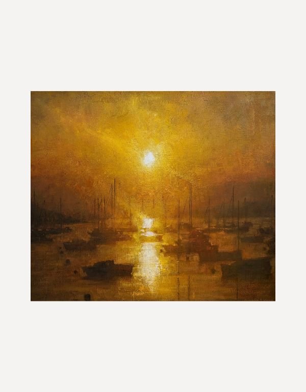 Sunrise, Falmouth-Benjamin Warner-Beside The Wave