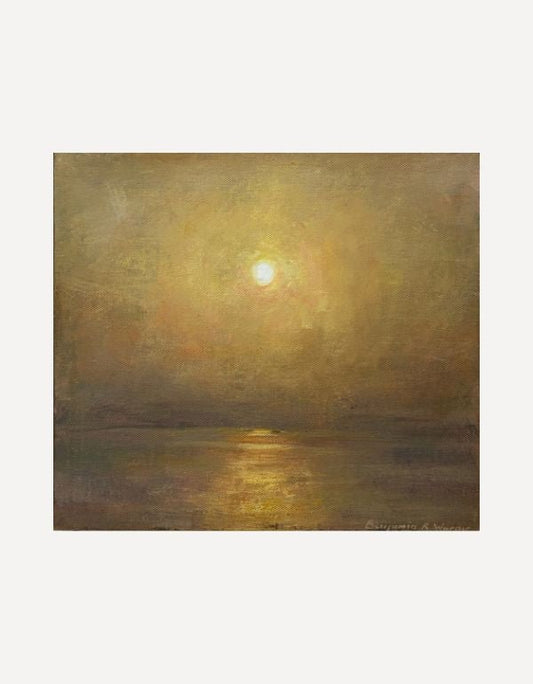 Sunrise, looking from Pendennis Point-Benjamin Warner-Beside The Wave