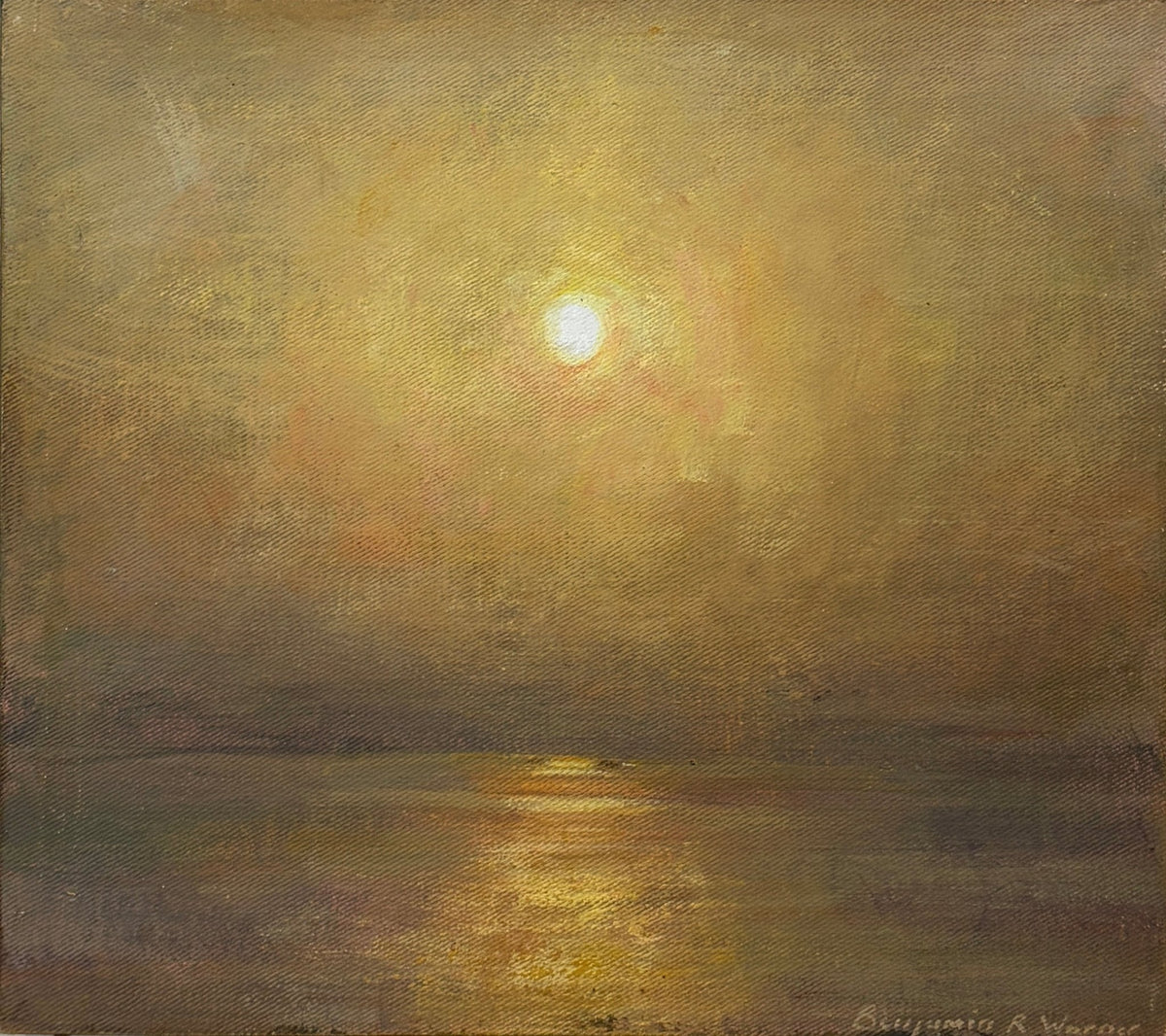 Sunrise, looking from Pendennis Point-Benjamin Warner-Beside The Wave
